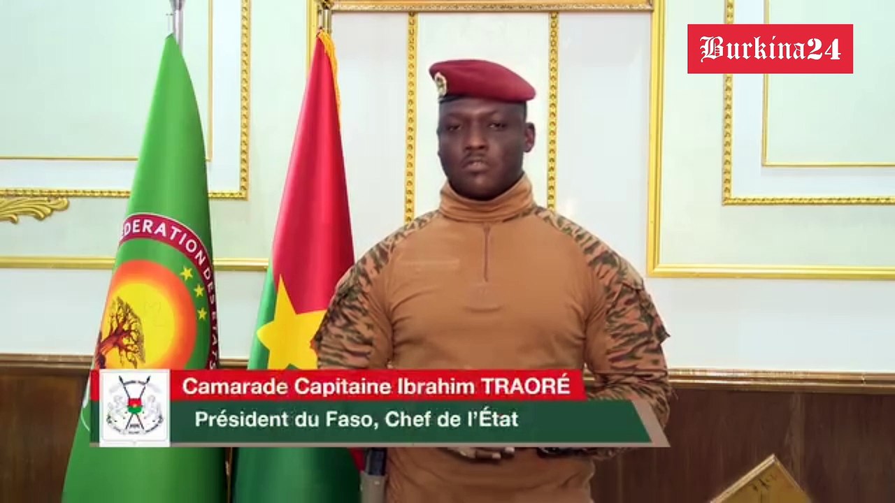 Immersion patriotique : "Vous devez être fiers d'être la première promotion" (Capitaine Ibrahim Traoré)