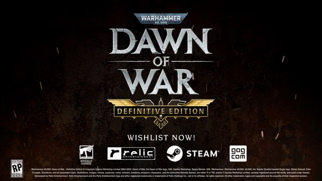 Warhammer 40,000 Dawn of War Definitive Edition Official Enhanced Trailer
