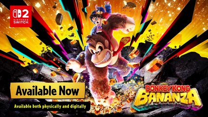 Donkey Kong Bananza Official Launch Trailer