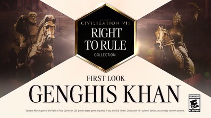 Civilization 7 Official Genghis Khan Reveal Trailer