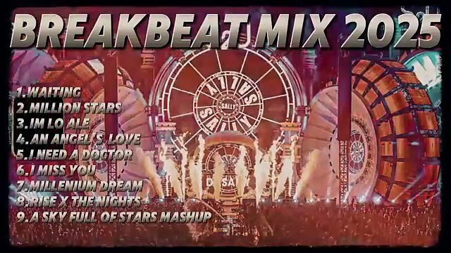 DJ WAITING REMIX STADIUM BREAKBEAT FULL BASS - DJ MILLION STARS REMIX - DJ BREAKBEAT FULL BASS 2025 - ALDY THOXIE (360p, h264)