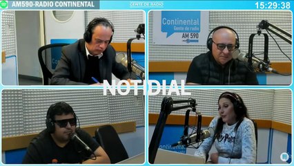 Tenso cruce entre periodista y locutora de Radio Continental.