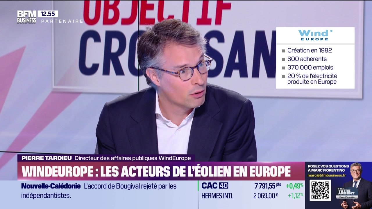 Pierre Tardieu (WindEurope) : WindEurope, les acteurs de l'éolien en Europe - 13/08