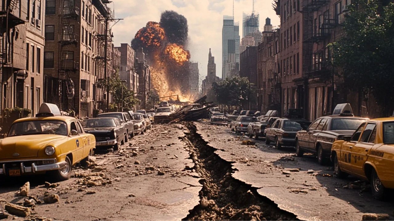 Epic Disaster Movie in English 🎬 A Comet Destroys Earth’s Magnetic ...