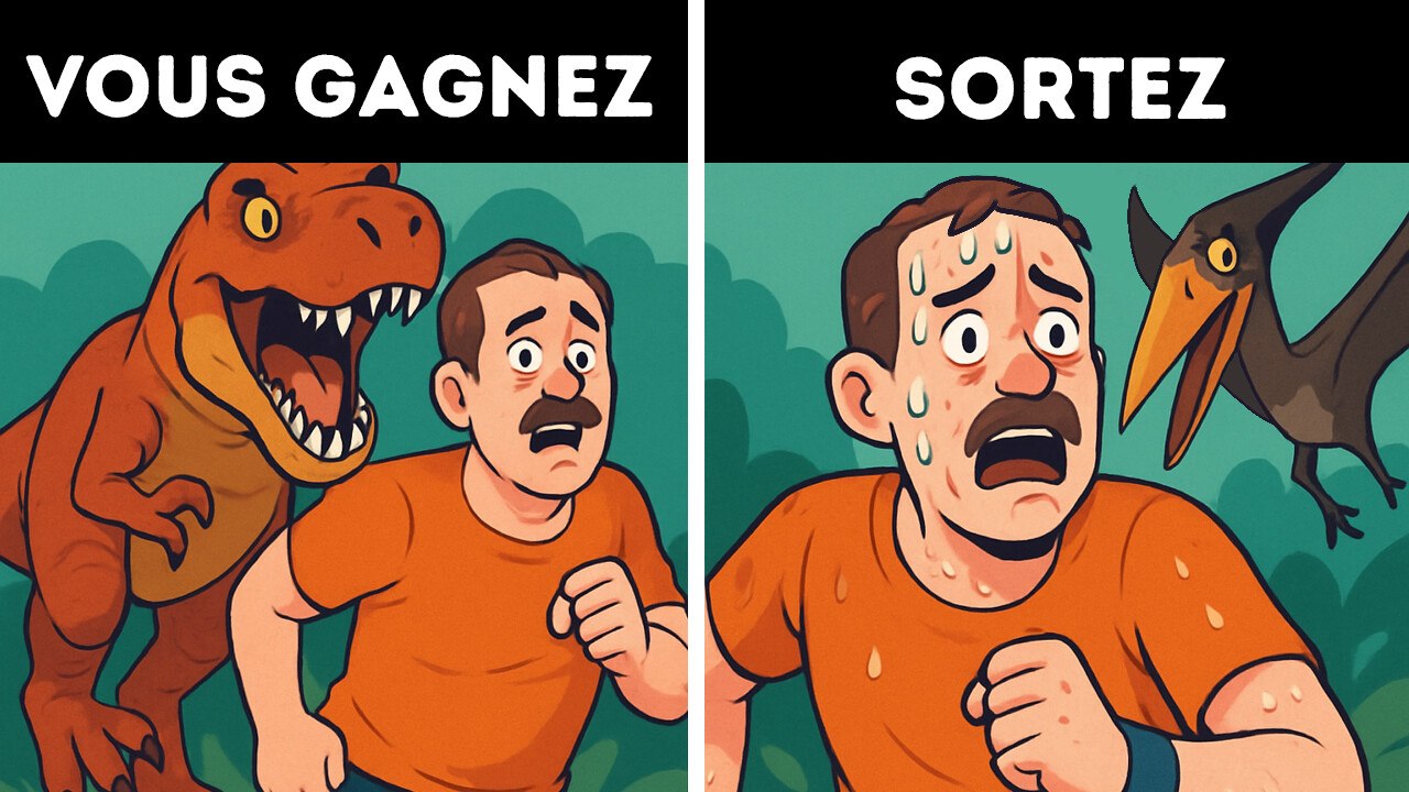 Pourriez-vous courir plus vite qu'un dinosaure ? Des défis animaliers sauvages vous attendent !
