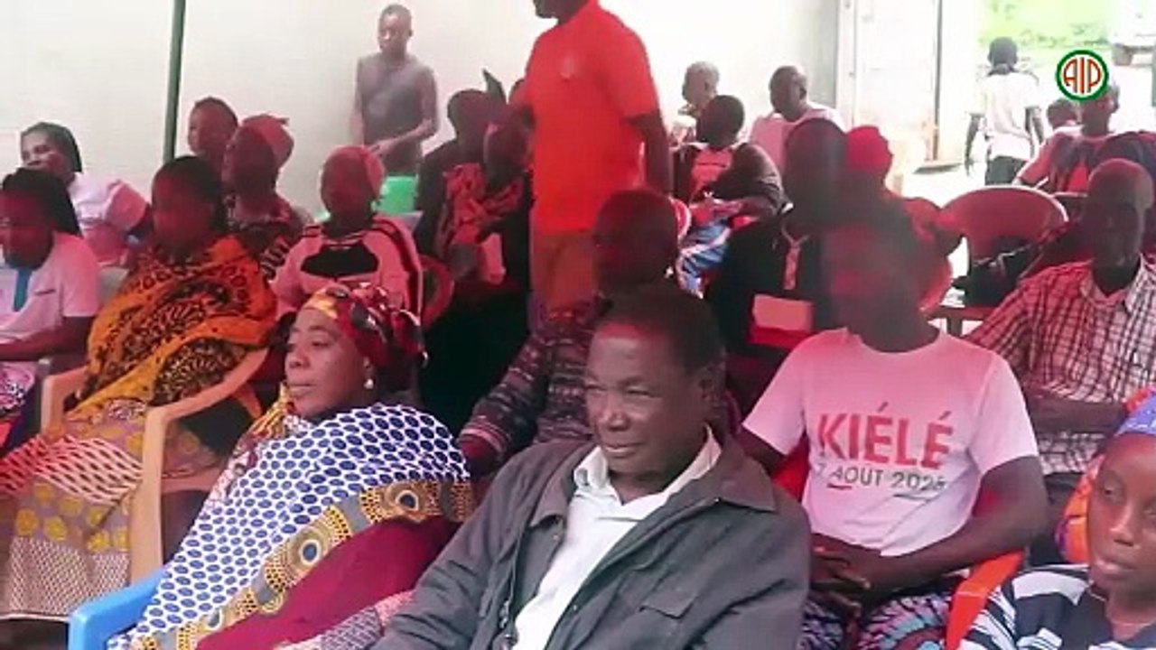 Région - Man / Troisième phase de distribution des kits alimentaires du projet « Popote familiale » à Man