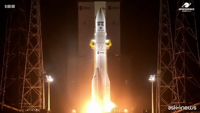 Lancio riuscito per l'Ariane 6, porta un satellite meteo nello spazio