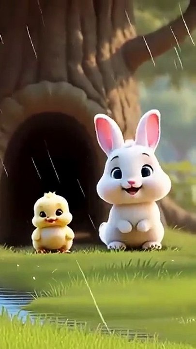 The_rain_ends…_and_the_puddles_disappear_🌤️The_tortoise_looks_sad_again(360p)