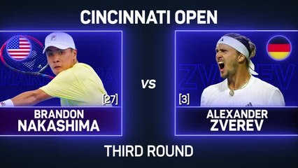 Zverev on the brink of victory but rain halts play