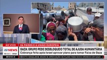 Grupo pede desbloqueio total de ajuda humanitária em Gaza