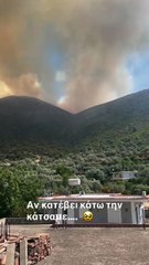 Ιωάννης Απέργης: Το βίντεο που ανέβασε με τις φωτιές 1