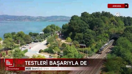 Milli banliyö tren setinin ikincisinin üretimi tamamlandı