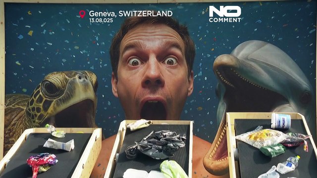 اعتراض نمادین به «سیل زباله‌های پلاستیکی» و شکست مذاکرات جهانی سازمان ملل متحد