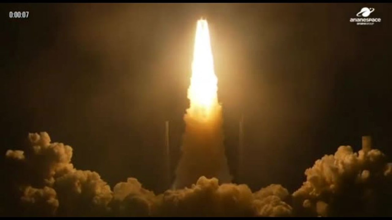 Lancio riuscito per l'Ariane 6, porta un satellite meteo nello spazio