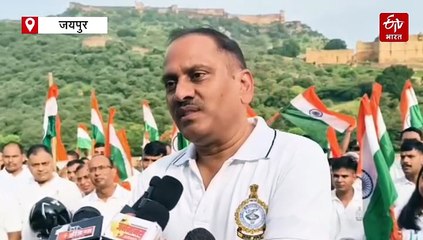 वायु सेना ने तिरंगा मोटर साइकिल रैली के माध्यम से दिया राष्ट्रीय एकता और देश के वीरों के प्रति सम्मान का संदेश