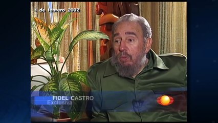 Entrevista Fidel Castro 01 de febrero de 2002