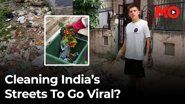 Why is this Serbian man cleaning Indian streets?