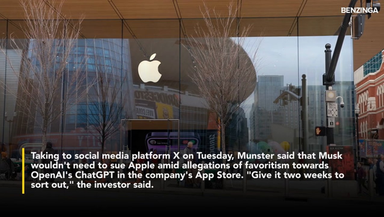 Gene Munster Says 'Never Bet Against Elon' — Musk Will Get What He Wants From Apple Without Lawsuit, 'Give It Two Weeks'
