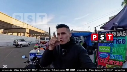 Video de youtuber italiano donde roban en micros de scz