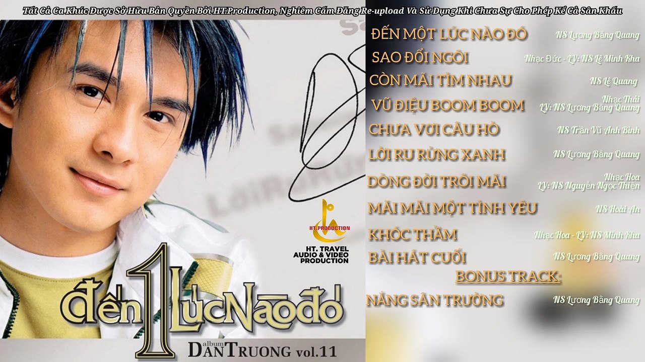 Album CD Đan Trường Vol.11 - Đến Một Lúc Nào Đó (2004)