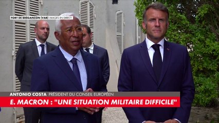 Antonio Costa : «Il faut maintenir la pression sur la Russie»