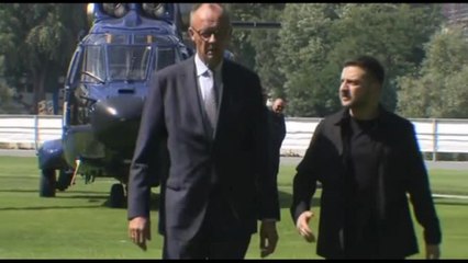 Il presidente ucraino Volodymyr Zelensky è atterrato a Berlino