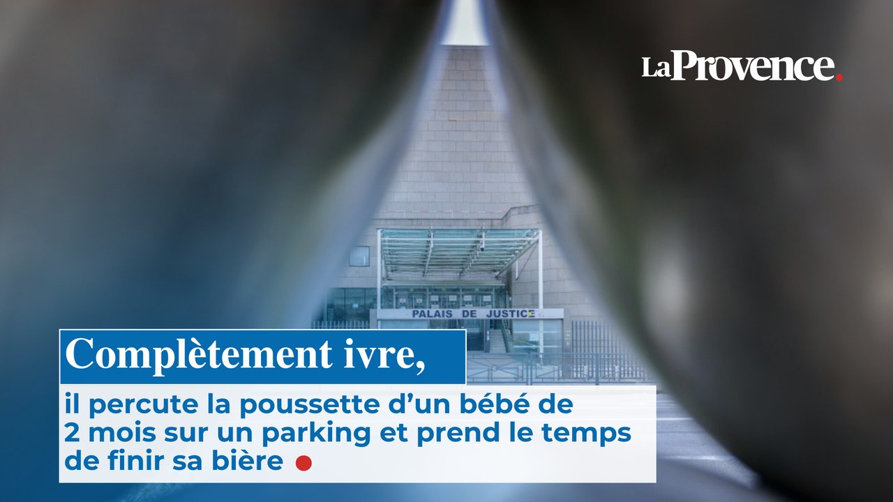Complètement ivre, il percute la poussette d’un bébé de  2 mois sur un parking et prend le temps  de finir sa bière