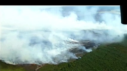 Major incident declared due to fire at Langdale Moor in Yorkshire