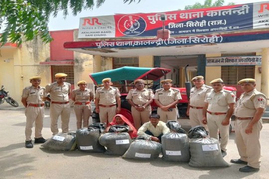 ट्रैक्टर के टायरों से निकला 91 किलो अवैध डोडा पोस्त, शातिर पति-पत्नी पकड़े, देखें Video