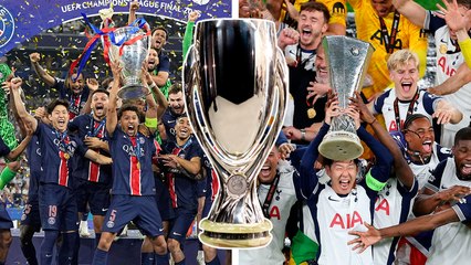 Supercopa de Europa: PSG y Tottenham alistan motores para la final