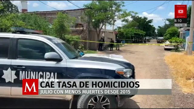 Tasa de homicidios dolosos baja 25% en primeros 10 meses del sexenio de Sheinbaum, confirma SESNSP