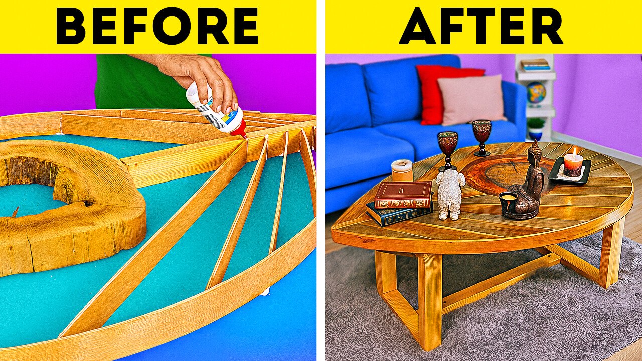 From Scratch to Stunning: DIY Wood & Epoxy Resin Table!