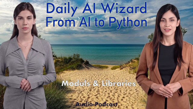 Day 38 Audio-Podcast: Python Modules and Libraries – Beginner’s Guide for AI Coding | #DailyAIWizard