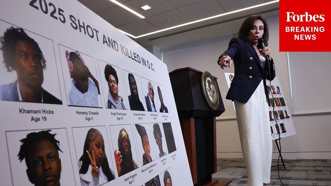 'I Don't Need Any More Statistics!': Jeanine Pirro Draws Attention To Teen Shooting Victims Of D.C.