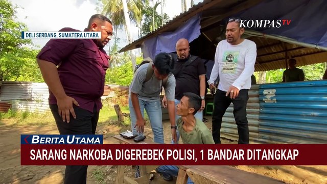 Gerebek Sarang Narkoba di Deli Serdang, Polisi Tangkap 1 Bandar dan Sita 26 Paket Sabu