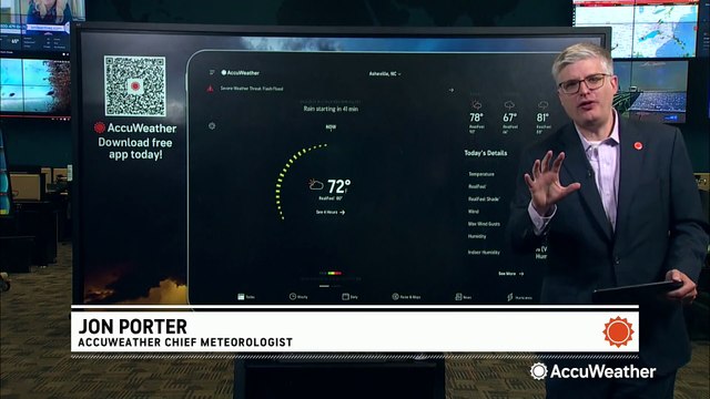 Health, safety and comfort with the free AccuWeather app