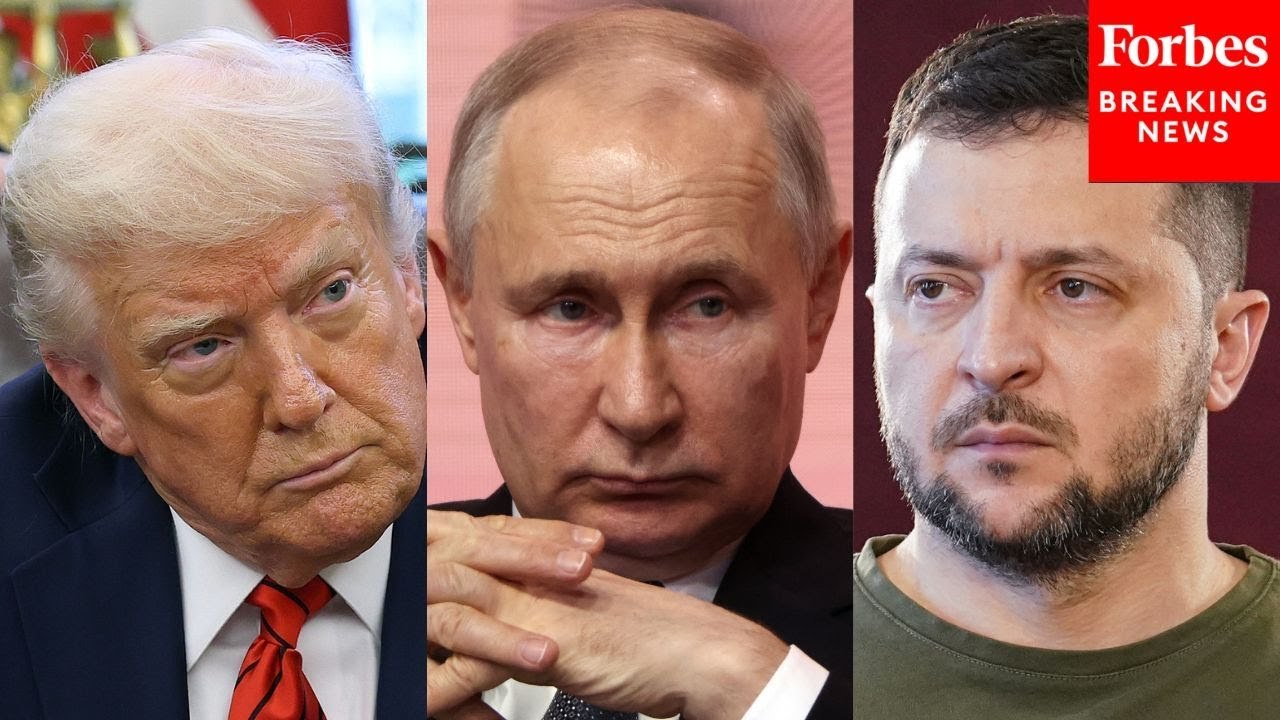 Karoline Leavitt Asked Point Blank Why Zelensky Wasn't Invited To Alaska Summit With Putin And Trump