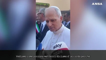 Papa Leone: "Trump-Putin? Si trovi un accordo, cessi la violenza"