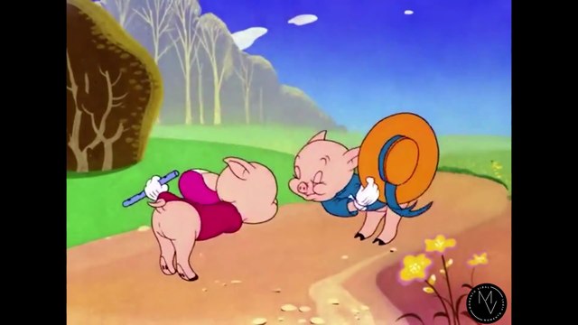 Los tres cerditos y el lobo | Looney Tunes |