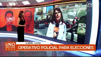 OPERATIVO POLICIAL PARA ELECCIONES