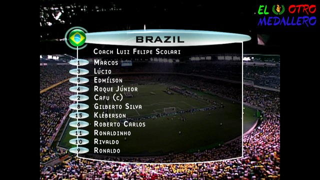 2002 Brasil - Alemania Final Korea 2002