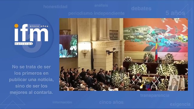 Despedida a Miguel Uribe Turbay. Palabras de Miguel Uribe Londoño