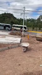 Buseros se van a los golpes en la salida a Danli