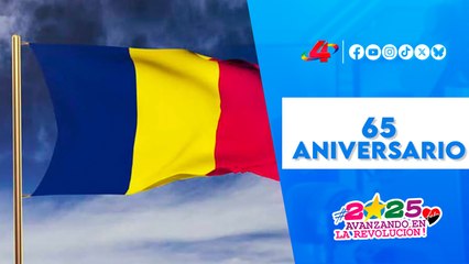 🇳🇮🤝🇹🇩 Nicaragua felicita a la República del Chad en su 65º Aniversario de Independencia
