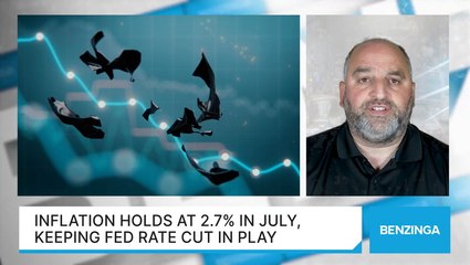 Inflation Holds At 2.7% In July,  Keeping Fed Rate Cut In Play