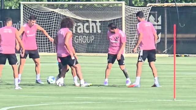 Messi regresa a los entrenamientos con Inter Miami