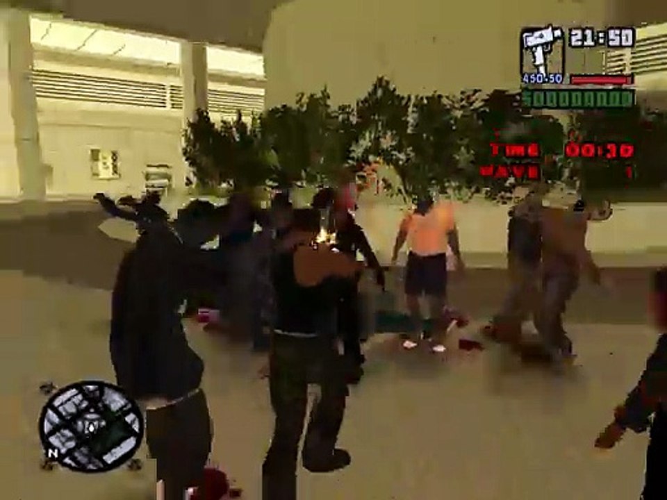 Left 4 Theft: GTA San Andreas mod | Survival | Mission Gameplay | Released 2012 | Biotech - Video 1