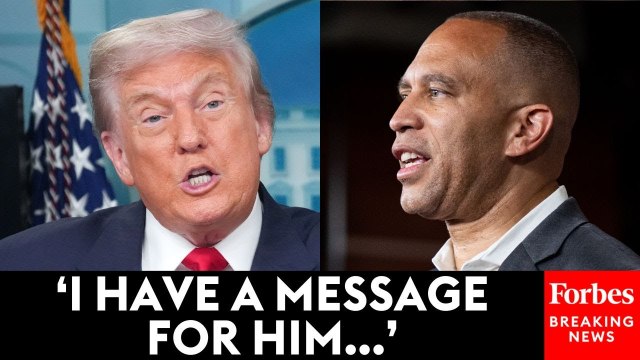 Hakeem Jeffries Absolutely Torches Donald Trump As National Guard Arrives In DC