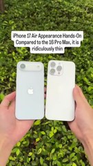 iPhone 17 Pro Max compare to Iphone 16 pro max