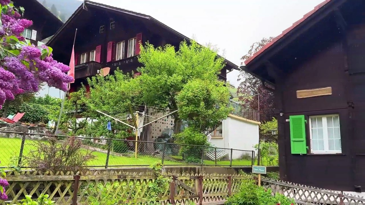 Switzerland countryside life - Relaxing walk in Switzerland's most beautiful alpine villages